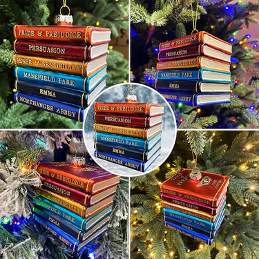 Jane Austen Christmas Tree Ornament